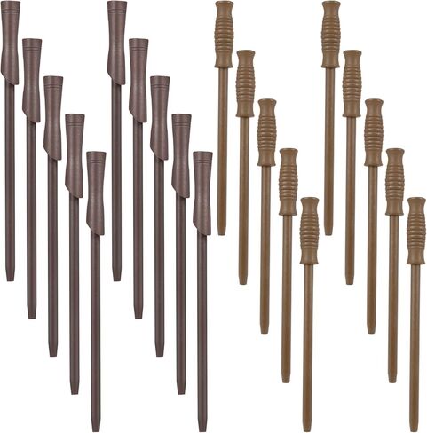 KingVows Wizard Wand Pencils 20PCS Witch Pencils Bulk Set for Kids Cosplay Birthday Theme Party Goody Bag Fillers School Rewards, Assorted in Saudi Arabia