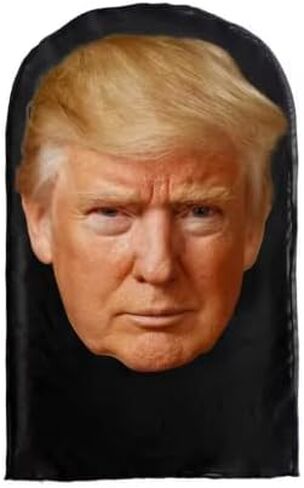 Realistic 3D Printed Face Balaclava Mask – Breathable Microfiber, Ultra-Stretch Fit for President Parody, Funny Costume Parties in Kuwait
