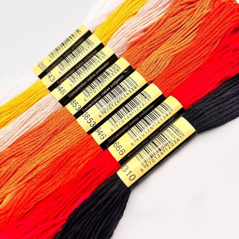 مجموعات Howie's Needlepoint Needlepoint، مجموعات بداية نمط التطريز المطبوع 18 قيراط، مجموعات قماش بأنماط مختومة (دمية يابانية - حلوى شتوية، 4 × 8 بوصة in Kuwait