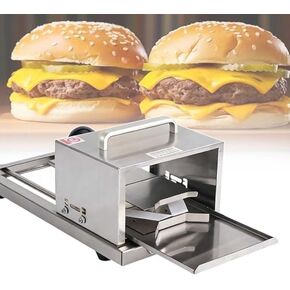 Commercial Manual Bread Slicer, Hamburger And Bagel Cutter, With Sliding Function, 4 Thickness Settings, Stainless Steel Construction, Suitable For Bagels And Rolls. in Kuwait