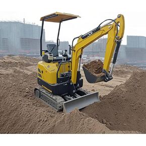 حفار صغير بوزن 2000 رطل، حفار صغير مع إبهام حفار للحديقة، المزرعة، المنتزه، زاحف حفار الخندق الصغير للطرق، بنزين وكالة حماية البيئة، مخزون الولايات المتحدة in Kuwait