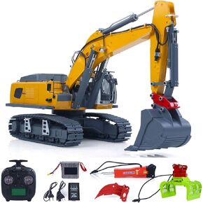 TOUCAN RC HOBBY US in Stock 1/18 K962 100S التحكم عن بعد حفارة هيدروليكية RC حفار كهربائي مخلب الخارق المطرقة آلة البناء سيارة للكبار in Kuwait