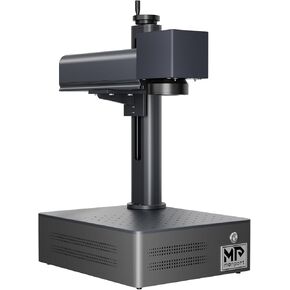 Monport 5mW JPT & MOPA نقش ألياف الليزر مع نقش ثلاثي الأبعاد وعميق، منطقة عمل 6.9 بوصة × 6.9 بوصة آلة وسم بالليزر 10,000 مم/ثانية لوضع علامات الألوان المعدنية BSLcad متضمنة للمجوهرات والمعادن والجلود وعلامات الكلاب in Kuwait