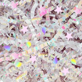 حشو أجاد الورق المجعد لعيد القديس باتريك لتغليف الهدايا، الورق الممزق لسلال هدايا المهرجانات، وحشو سلة عيد الفصح لمستلزمات تعبئة ديكور حفلات العطلات (موضوع يوم القديس باتريك، 100 جرام (0.22 رطل)) in Kuwait