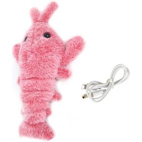 Portable Light Weight Lobsters Plush Toy Lobsters Shape Cats for Travel and Outdoor with Your Felines Cats in Kuwait