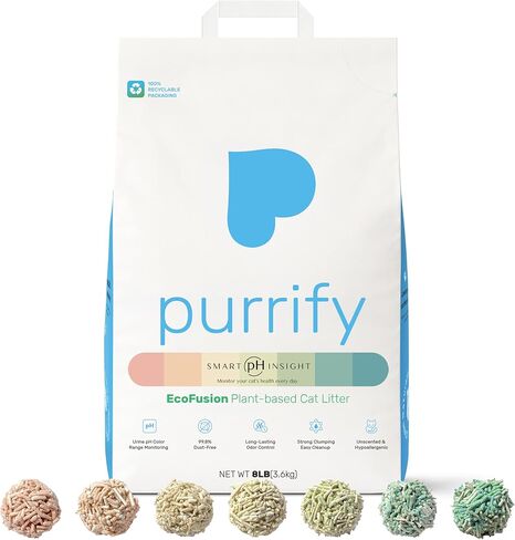 Smart Health Monitoring Cat Litter – Color-Changing, Fast Clumping, Odor Control, Low Dust | 3-Pack,Free cat scartcher in Saudi Arabia