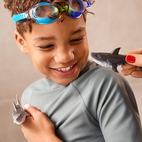 Robo Alive Water Activated Shark 2 Pack (White) by ZURU – Realistic Swimming Robotic Bath Toy for Kids, Tweens & Teens, Water-Activated Pet Shark for Play & Pranks, 3+ in Saudi Arabia
