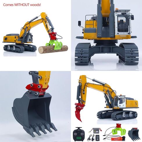 TOUCAN RC HOBBY US in Stock 1/18 K962 100S التحكم عن بعد حفارة هيدروليكية RC حفار كهربائي مخلب الخارق المطرقة آلة البناء سيارة للكبار in Kuwait