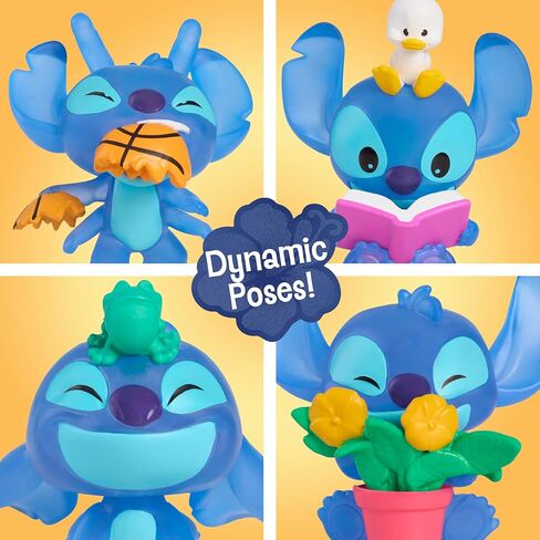 Disney Stitch That’s So Stitch Collector Figure Pack, 6 Exclusive 2-inch Collectible Figurines, Toy for Fans, Boys, Girls, Kids Ages 3 and Up by Just Play in Saudi Arabia