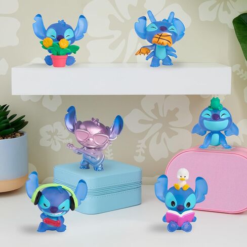 Disney Stitch That’s So Stitch Collector Figure Pack, 6 Exclusive 2-inch Collectible Figurines, Toy for Fans, Boys, Girls, Kids Ages 3 and Up by Just Play in Saudi Arabia