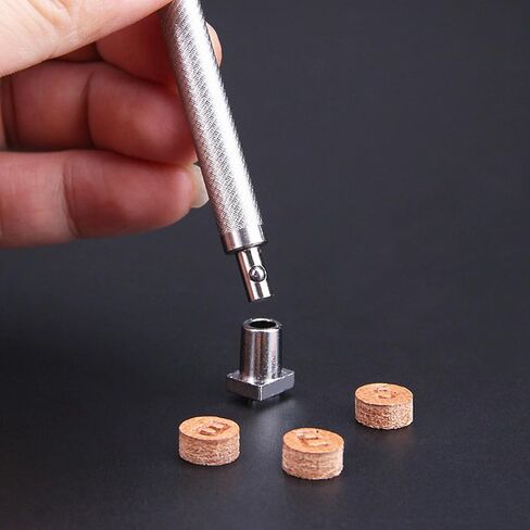 مجموعة ختم جلدية مع 36 قطعة من الحروف والأرقام، أداة ختم جلدية 3.5 مم لوضع العلامات اليدوية على الأحذية الجلدية وحقيبة القبعات in Kuwait