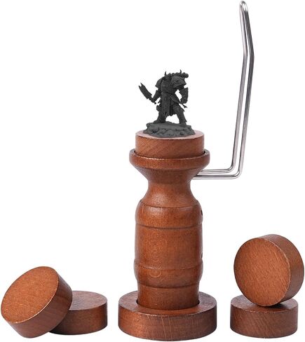 Golden Maple Miniature Painting Handle - 360 Degree Rotating Miniature Holder for Tabletop Miniatures, Fantasy Models, Kits for Acrylic Painting & Detailing in Saudi Arabia