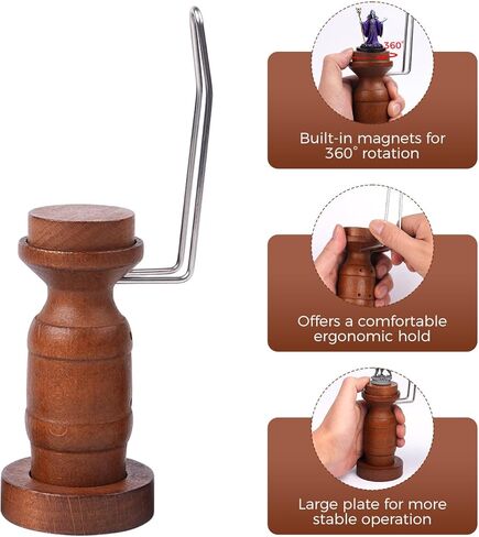 Golden Maple Miniature Painting Handle - 360 Degree Rotating Miniature Holder for Tabletop Miniatures, Fantasy Models, Kits for Acrylic Painting & Detailing in Saudi Arabia