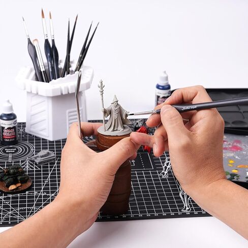 Golden Maple Miniature Painting Handle - 360 Degree Rotating Miniature Holder for Tabletop Miniatures, Fantasy Models, Kits for Acrylic Painting & Detailing in Saudi Arabia