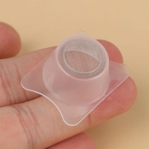 3 Pack Airbrush Paint Filter with Fine Mesh Screen Non-Clogging Airbrush Filter Cup Strainer for Airbrush Paint Thinner Acrylic Air Brush Paint Spray Gun Paint Bottle Jar Removing Contaminant in Saudi Arabia