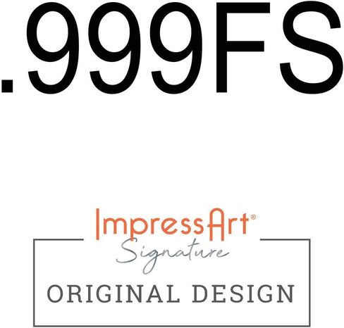 ImpressArt - ".999fs" (Fine Silver) Metal Design Stamp (2mm) in Saudi Arabia