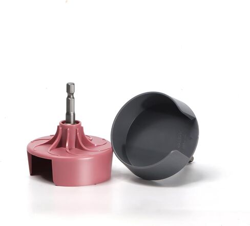Knitting Machine Adapter, Quick Knitting Machine Drill Attachment for 22, 40, 48 Needles Loom, 1/4" Hex Steel Bit for Power Screwdriver Attachment, DIY Craft Knit Sewing Accessories（1 Pcs Pink） in Saudi Arabia