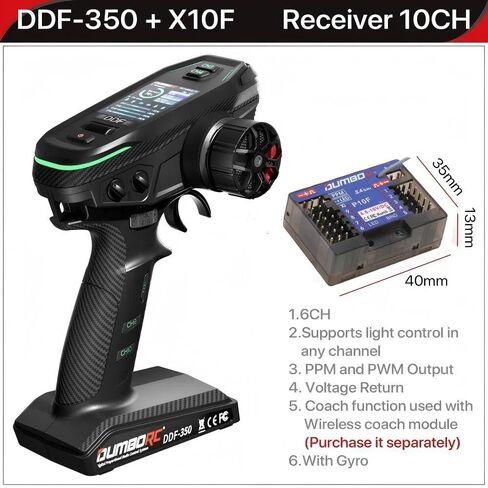 جهاز إرسال راديو Dumborc DDF-350 Rc مع جهاز استقبال P10F in Kuwait