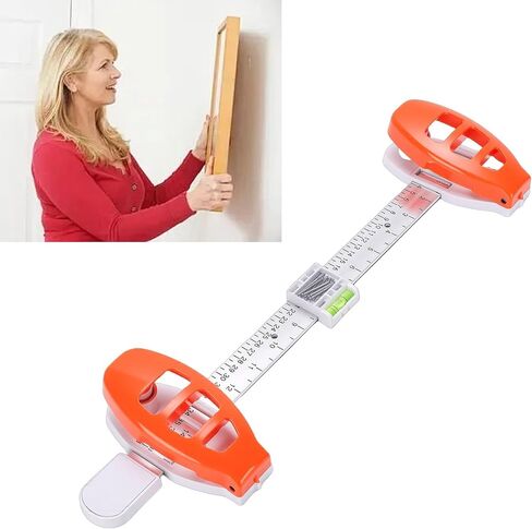 Marhynchus Picture Hanging Level Tool Frame Positioning Tool with Built in Level for Accurate Wall Decoration DIY Enthusiasts in Saudi Arabia