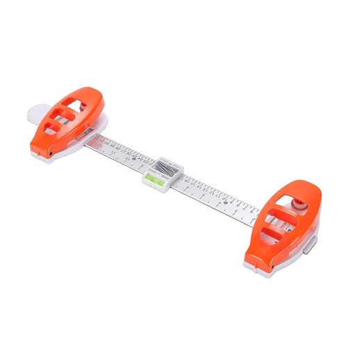 AUNMAS Picture Hanging Kit, Accurate Leveling Easy Hole Marking with Ruler Durable ABS Picture Hanging Tool with Level for Wall Art in Saudi Arabia