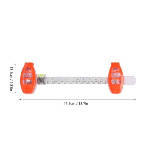 AUNMAS Picture Hanging Kit, Accurate Leveling Easy Hole Marking with Ruler Durable ABS Picture Hanging Tool with Level for Wall Art in Saudi Arabia