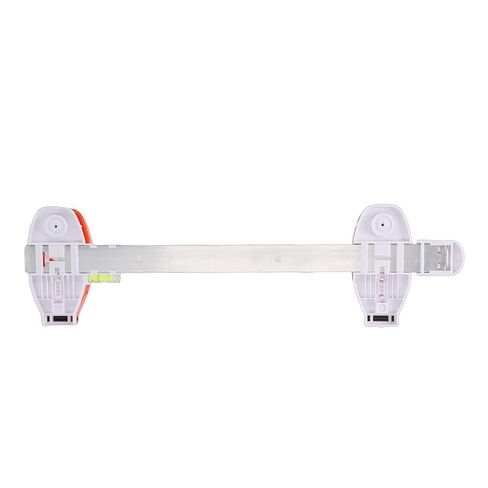 AUNMAS Picture Hanging Kit, Accurate Leveling Easy Hole Marking with Ruler Durable ABS Picture Hanging Tool with Level for Wall Art in Saudi Arabia