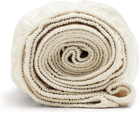 ملاءة جاهزة بحاشية من Boll & Branch - Shore، King - 100% قطن عضوي - ملاءة واحدة جاهزة فقط in Kuwait