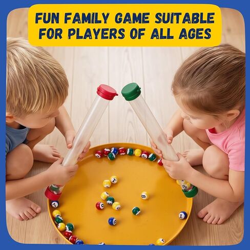 Lightning Balls – Fast Paced Marble Game for Kids Ages 4-8, 6 Game Modes Action Board Games with Color and Number Learning, Hand-Eye Coordination, Fine Motor Skills, Family Games, Kids Toys in Saudi Arabia