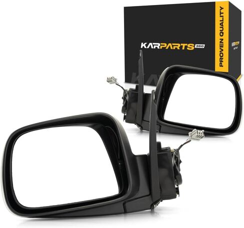 For Honda CR-V 2002 2003 2004 Door Mirror Passenger Side | Power | Heated | Textured | Replacement For 76200-S9A-A11ZA | HO1321271 in Saudi Arabia