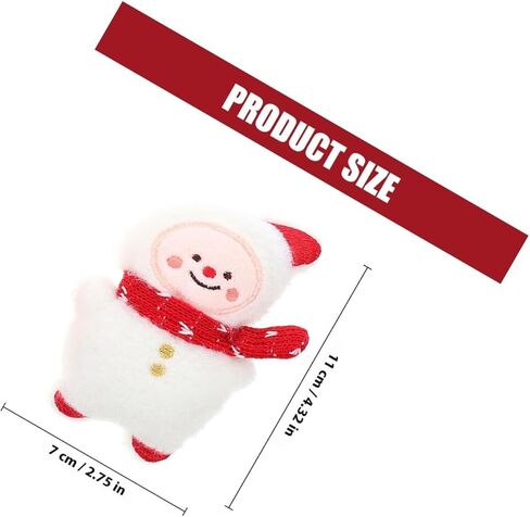 BESPORTBLE Christmas Plush Cat 3pcs Set with Bite-Resistant Kitten Molar Plush Portable Interactive Holiday Cat for Indoor Kittens in Saudi Arabia