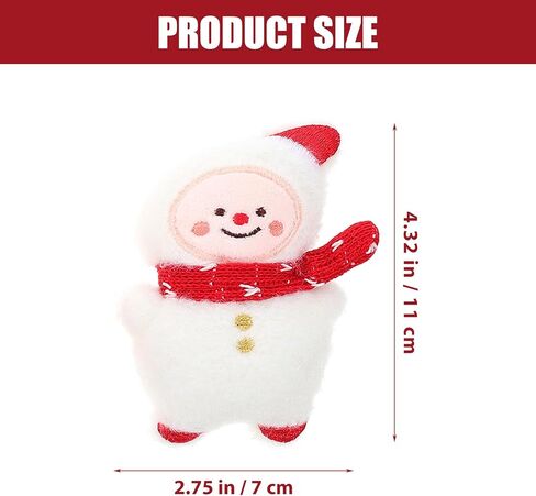 BESPORTBLE Christmas Plush Cat 3pcs Set with Bite-Resistant Kitten Molar Plush Portable Interactive Holiday Cat for Indoor Kittens in Saudi Arabia