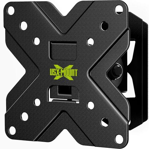 USX MOUNT Full Motion TV Wall Mount for 37-86 inch TVs up to 132 lbs, Wall Mount TV Bracket with Dual Articulating Arms, Max VESA 600x400mm. Fits 8/12/16 Inch Wood Stud in Saudi Arabia