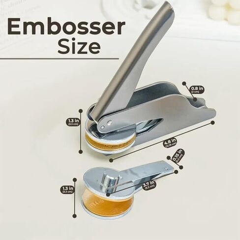 Custom Library Embosser Stamp - Book Embosser Personalized, Books Name Stamper from The Library of, Ex Libris Stamps with Initials & Quotes,Personalized Seal Gift for Book Lover and Wedding Invitation in Saudi Arabia