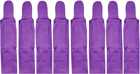 8 قطع من حقيبة عرف الحصان الأرجواني، 15.75 بوصة من البوليستر لحماية عرف الحصان، أكياس غطاء حامل حماية للتضفير والرياح، ومنع التشابك والاحتكاك والكسر in Kuwait