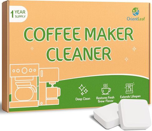 Coffee Maker Cleaner, Coffee Maker Cleaner Tablets Compatible With Nespresso, Keurig, Ninja and more Major Brands, Descaler for Coffee Machine 12 Pack in Saudi Arabia