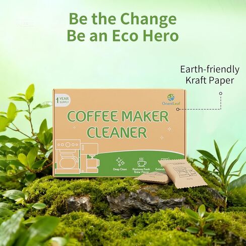 Coffee Maker Cleaner, Coffee Maker Cleaner Tablets Compatible With Nespresso, Keurig, Ninja and more Major Brands, Descaler for Coffee Machine 12 Pack in Saudi Arabia
