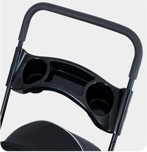 Pet Strollers Pet Cat and Dog Stroller Dog and Cat Teddy Stroller Lightweight Foldable Small Pet Dog Stroller When Going Out Pet Stroller Medium(Black) in Kuwait