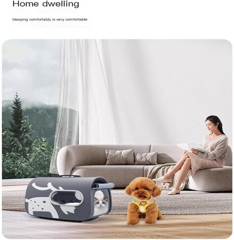 عربات الحيوانات الأليفة عربة الحيوانات الأليفة للقطط والكلاب، قابلة للطي منفصلة حقيبة القط نوع الحيوانات الأليفة نزهة عربة صغيرة ومتوسطة الحجم عربة الحيوانات الأليفة متوسطة (أصفر) in Kuwait