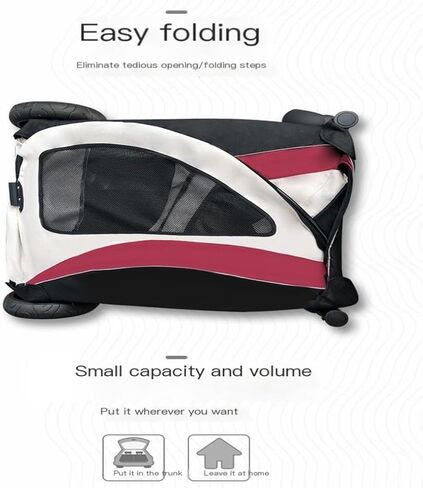 Pet Strollers Pet Stroller Dog and Cat Stroller Dog Cat Stroller Nest Portable Folding Pet Stroller Dog Walking Cart Pet Stroller Medium in Kuwait