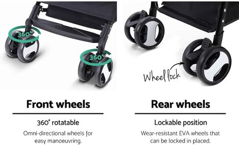 Pet Strollers Pet Stroller Four-Wheel Pet Stroller Folding Pet Stroller Lightweight Pet Stroller Outdoor Pet Stroller Pet Stroller Medium(G,Small) in Kuwait