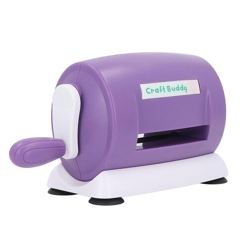Manual Die Cutting Embossing Machine, 9 Inch Opening, Portable, White, ABS Material, with Universal Plate System, for Scrapbooking in Saudi Arabia