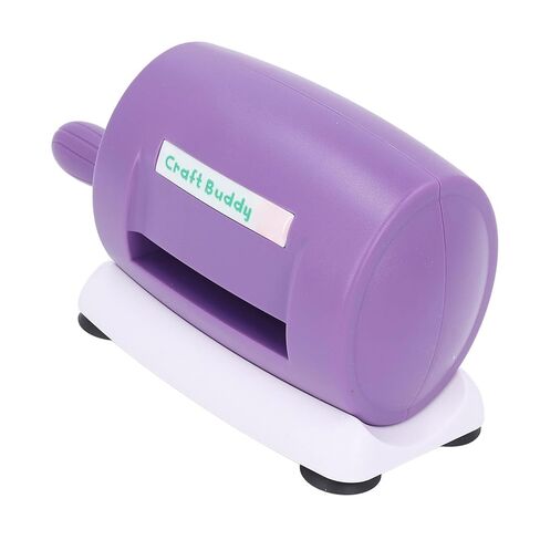 Manual Die Cutting Embossing Machine, 9 Inch Opening, Portable, White, ABS Material, with Universal Plate System, for Scrapbooking in Saudi Arabia