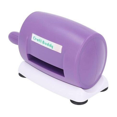 Manual Die Cutting Embossing Machine, 9 Inch Opening, Portable, White, ABS Material, with Universal Plate System, for Scrapbooking in Saudi Arabia