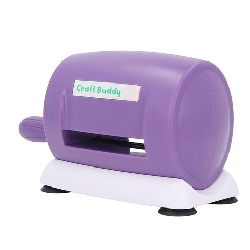 Manual Die Cutting Embossing Machine, 9 Inch Opening, Portable, White, ABS Material, with Universal Plate System, for Scrapbooking in Saudi Arabia