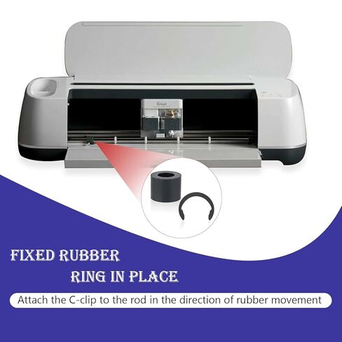 Rubber Roller Replacement Set，Mat Guide Rubbers，Compatible with Cricut Maker/Maker 3， in Saudi Arabia
