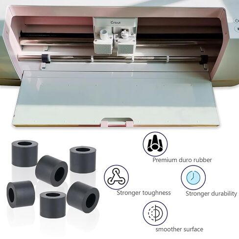 Rubber Roller Replacement Set，Mat Guide Rubbers，Compatible with Cricut Maker/Maker 3， in Saudi Arabia
