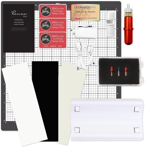 Siser Romeo 24" Professional Vinyl Cutter Machine Bundle with 24" Vinyl Rolls, Design Software & Designs in Saudi Arabia