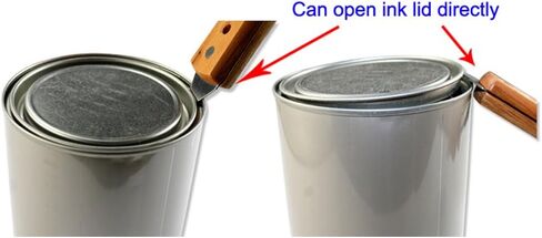 ملعقة حبر طباعة الشاشة مقاس 9 بوصة - سكين من الفولاذ المقاوم للصدأ بمقبض خشبي، مرن - 4 بوصة / 5 بوصة / 6 بوصة / 7 بوصة / 8 بوصة / 9 بوصة / 10 بوصة / 12 بوصة (9 بوصات) in Kuwait