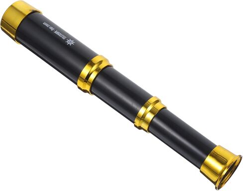 SUPVOX Compact Monocular Pirate Telescope Handheld Spyglass for Boys and Portable Black Gold Edge Science Exploration Tool for Outdoor Adventure and Birthday Gift in Saudi Arabia