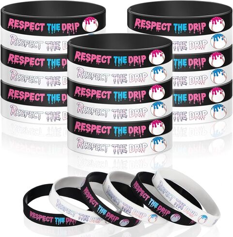 Baseball Soft Ball Silicone Bracelets Baseball Soft Ball Wristbands Party Decorations Summer Party Decorations for Women Men in Saudi Arabia